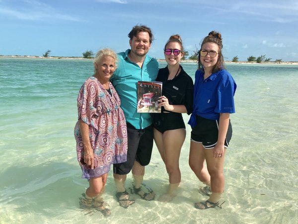 Suzanne Wright Rodney Wright Ryan Wright and Natalie Wright in Turks and Caicos.jpeg