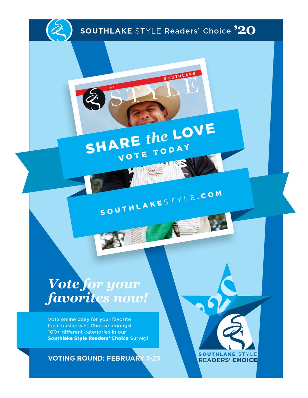Readers' Choice Voting Round Poster