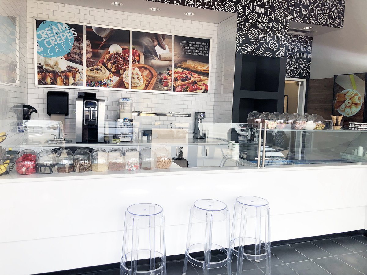 Das Cream & Crepes Café wird in Southlake eröffnet
