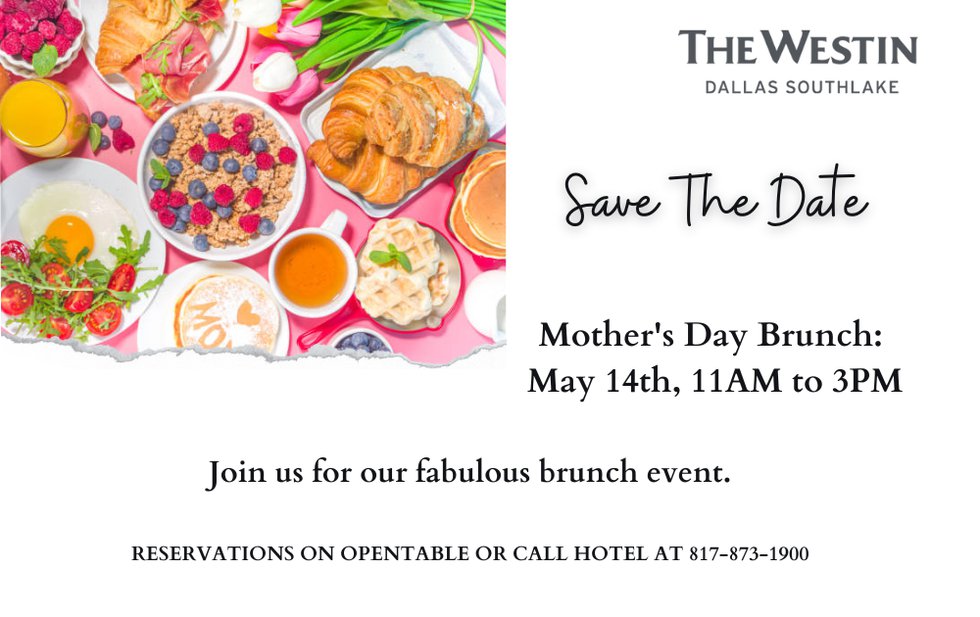 WESTIN BRUNCH MOTHERS DAY (1000 × 630 px) - 1
