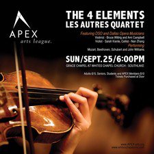 Chamber Music with the DSO - start Sep 25 2016 0630PM