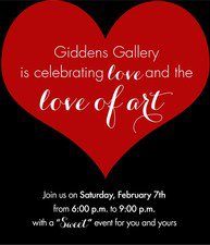 Celebrating Love and the Love of Art - start Feb 07 2015 0600PM